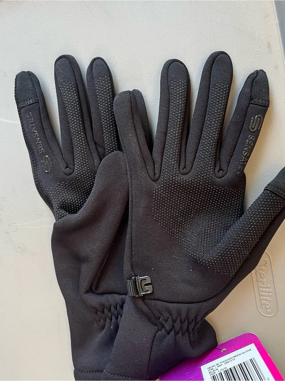 🔥NWT HEAD Women's Touchscreen Running Gloves - Size L 🔥